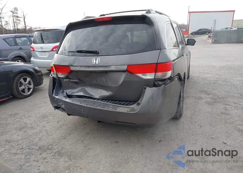 2014 Honda Odyssey Ex from USA, damaged, VIN 5FNRL5H43EB130141